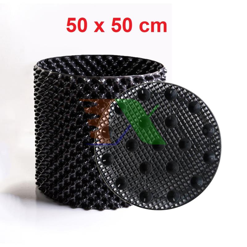 Potted plant growing user gourd CLV 50*50 cm enclosed Đế pots, gourd ươm bonsai vegetables flower with hole