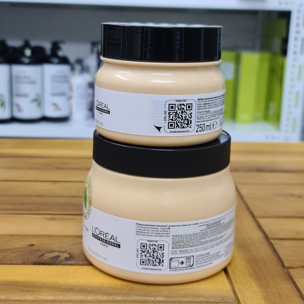 KEM HẤP L'OREAL ABSOLUT REPAIR CHĂM SÓC TÓC HƯ TỔN 250ML - 500ml