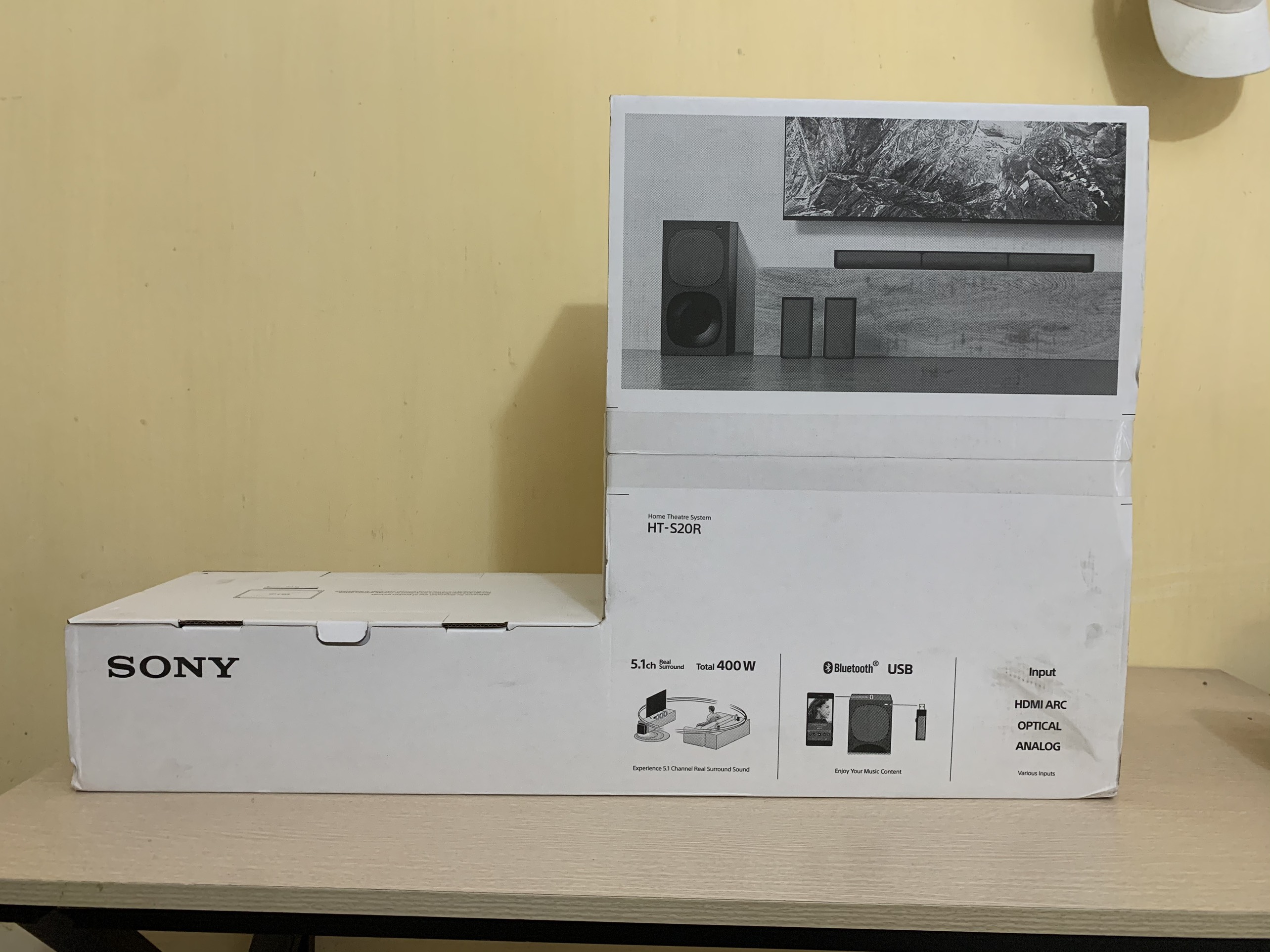 [Trả góp 0%][XẢ KHO] Dàn âm thanh Soundbar Sony 5.1 HT-S20R (400W)