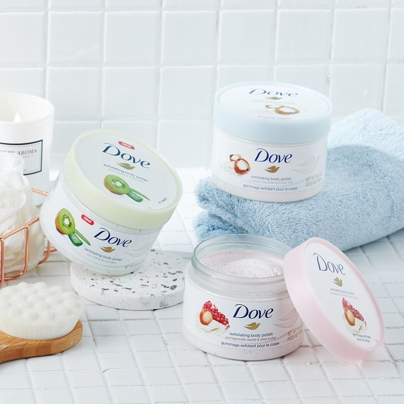 Tẩy da chết toàn thân Dove Exfoliating Body Polish