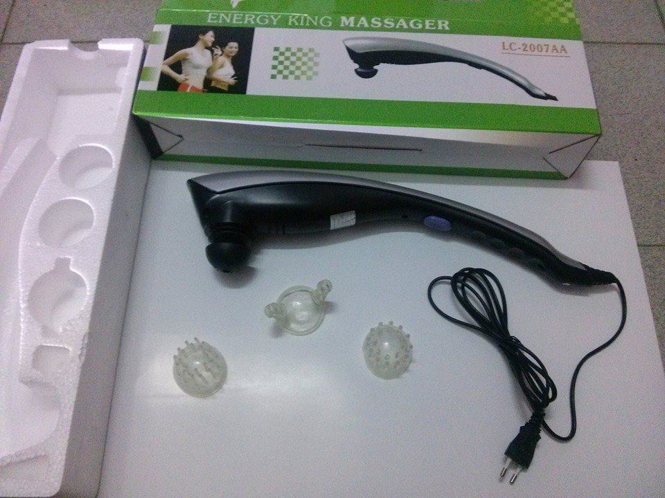 MÁY MASSAGE CẦM TAY 3 ĐẦU LC