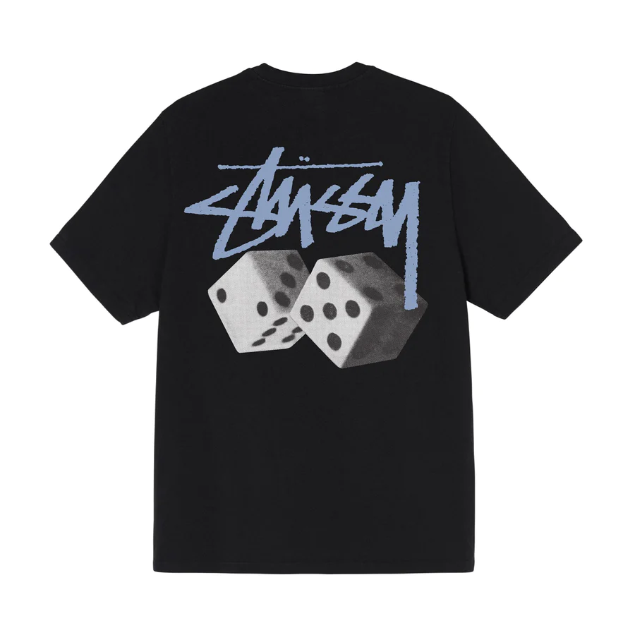 Áo thun stussy roll the dice pigment dyed unisex - có sẵn