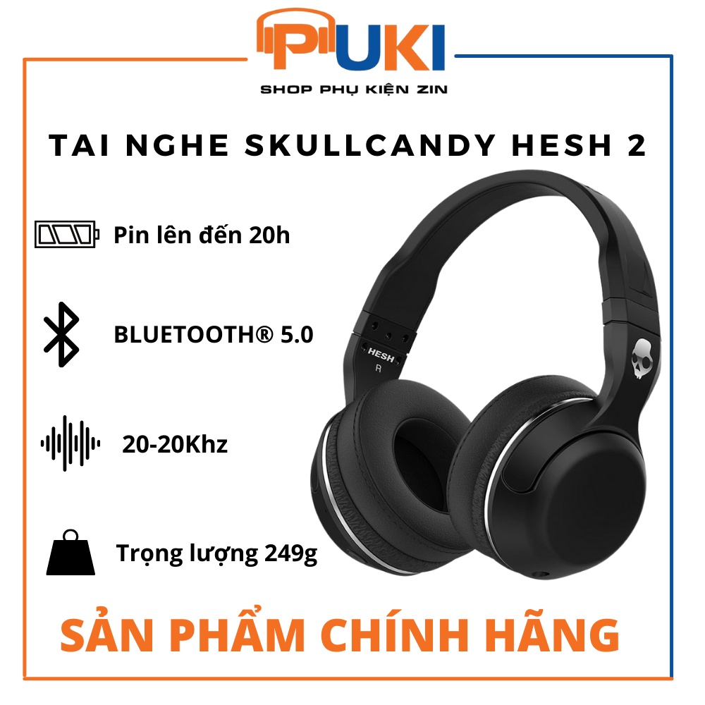 Tai nghe không dây Skull.candy Hesh 2