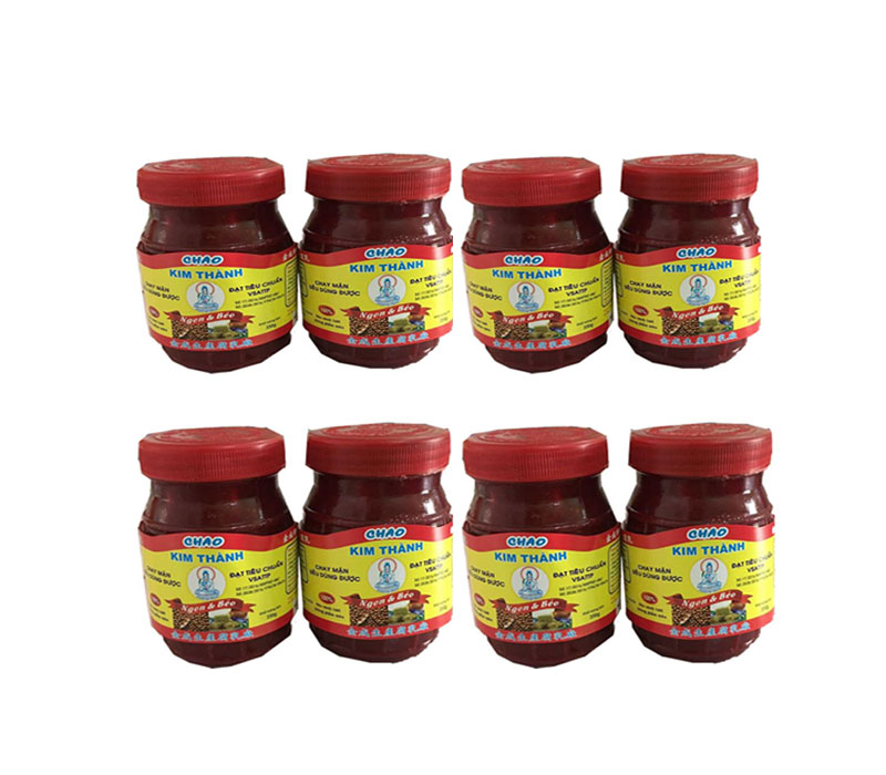 Chao đỏ Văn Minh lốc 8 hũ ( 650 g)