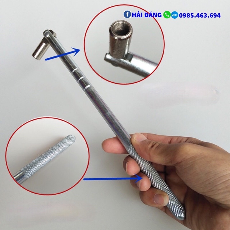 Cây tháo lắp chân van lốp ô tô, xe máy