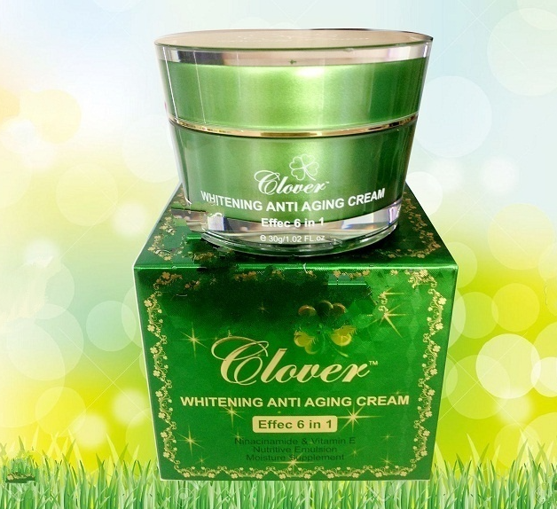 Kem mụn thâm,mờ sẹo,trắng da,ngừa nhăn,chống lão hóa clover 30g