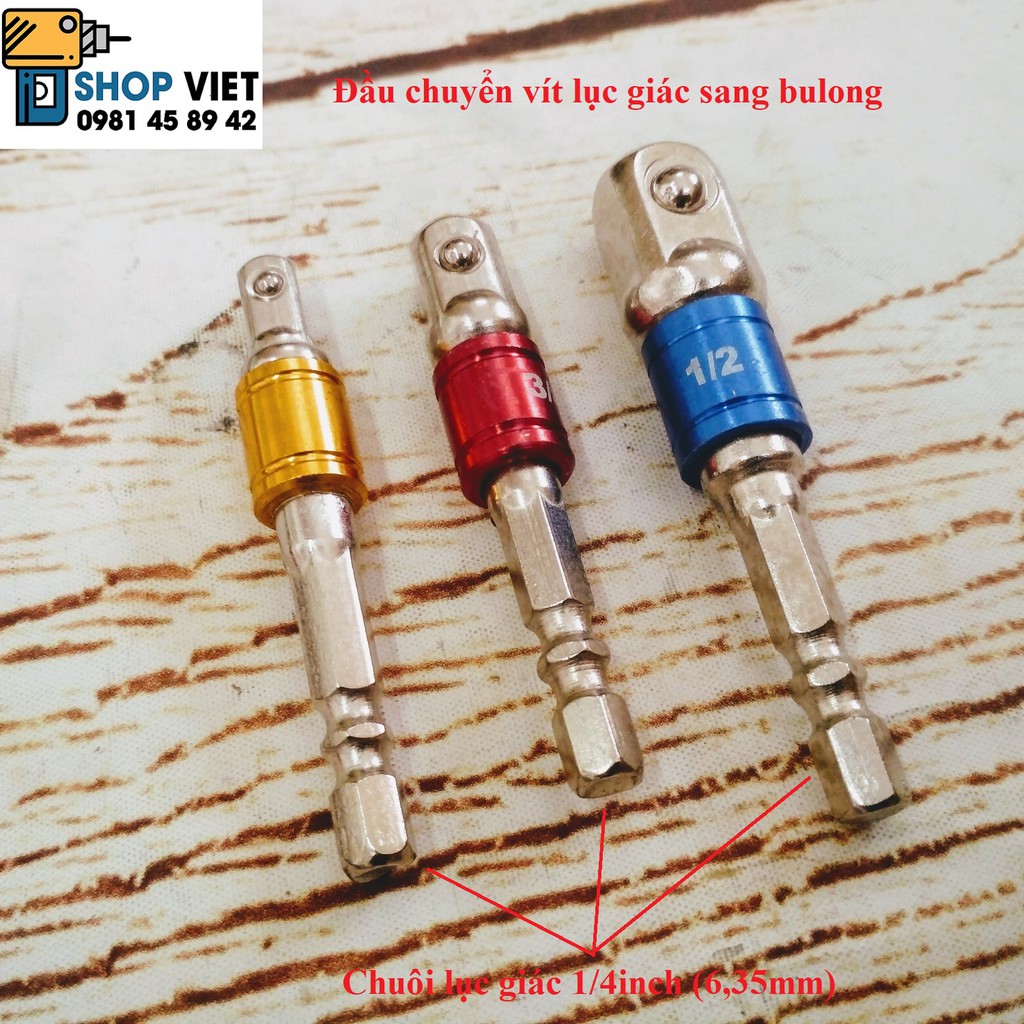 SV Đầu chuyển vít sang bulong cao cấp