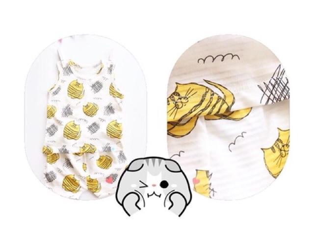 Bộ cotton giấy BA LỖ siêu mát, siêu nhẹ