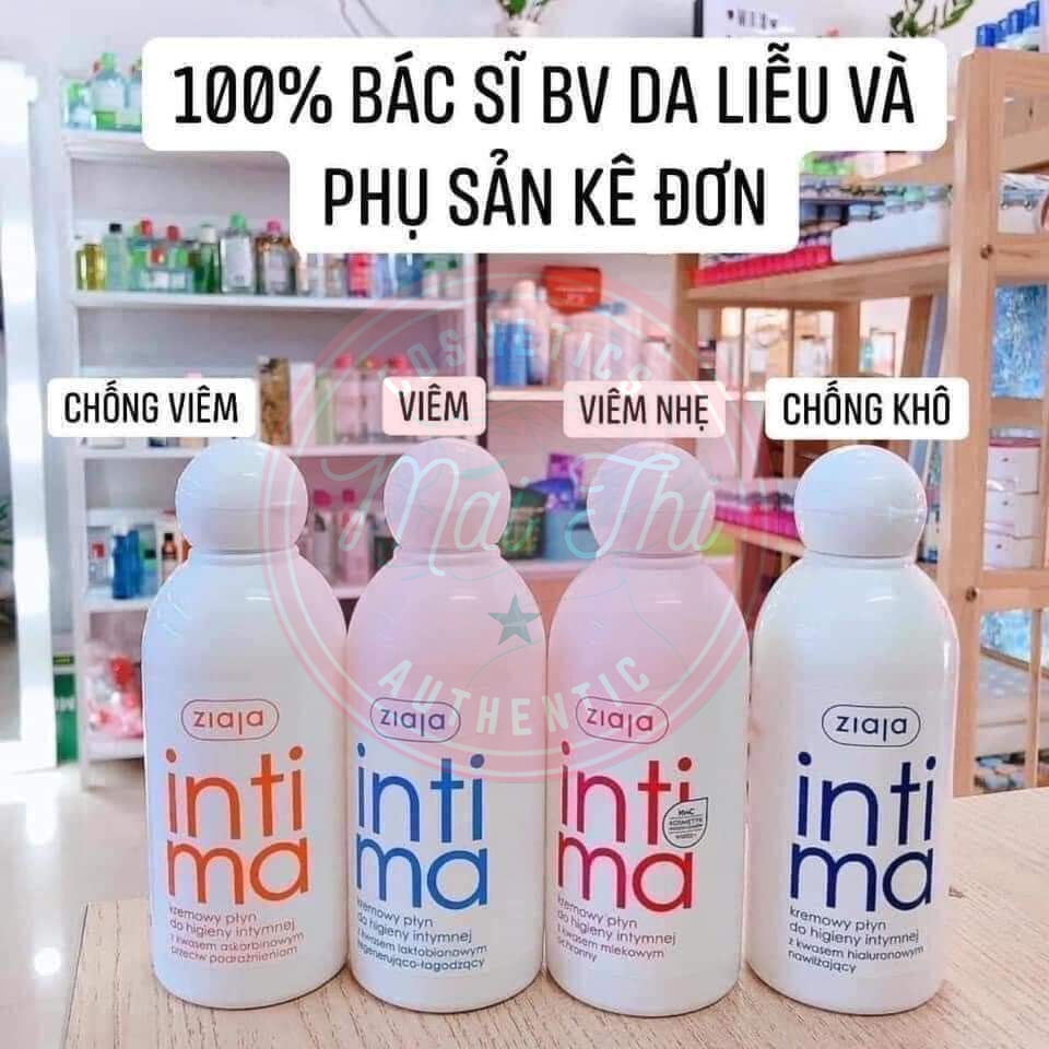 Dung dịch vệ sinh Intima Ziaja Balan 200ml, 500ml