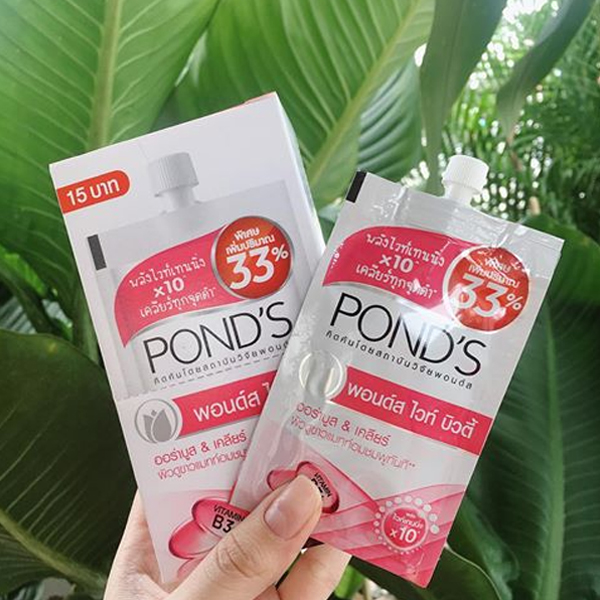 Kem dưỡng trắng da pond’s gói