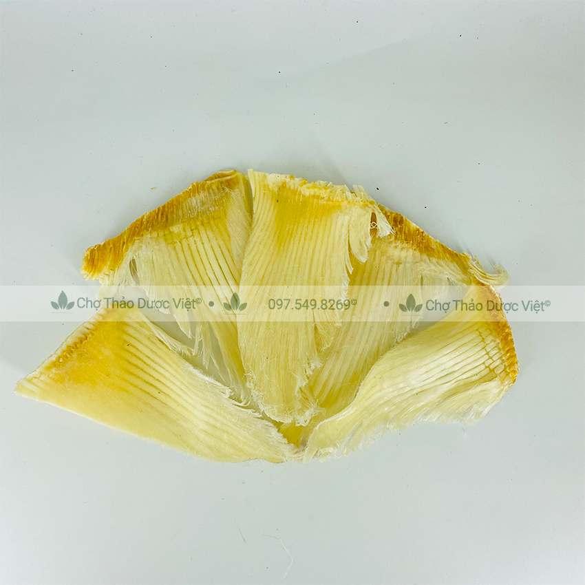 Vi cá mập khô cao cấp 100g (Dạng miếng, nấu súp bào ngư, hầm canh bồi bổ sức khỏe) - Chợ thảo dược việt