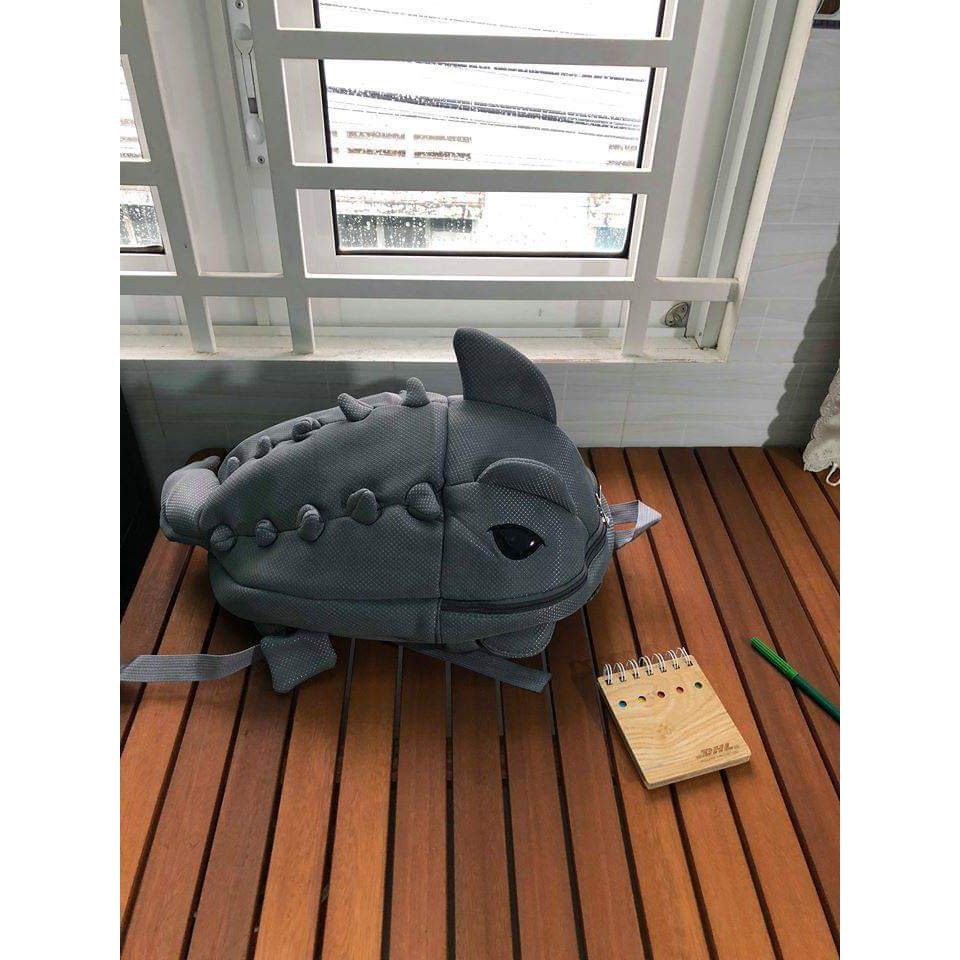 Balo Hình Khủng Long Size Lớn Đựng Mũ Bảo Hiểm