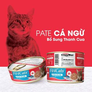 Pa tê Cá ngừ topping thanh cua cho mèo Fit4Cats Cattyman Tuna Imitated thumbnail
