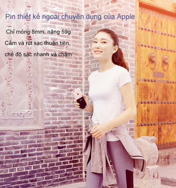 Online Mall - Sạc pin dự phòng mini dạng ốp giữ