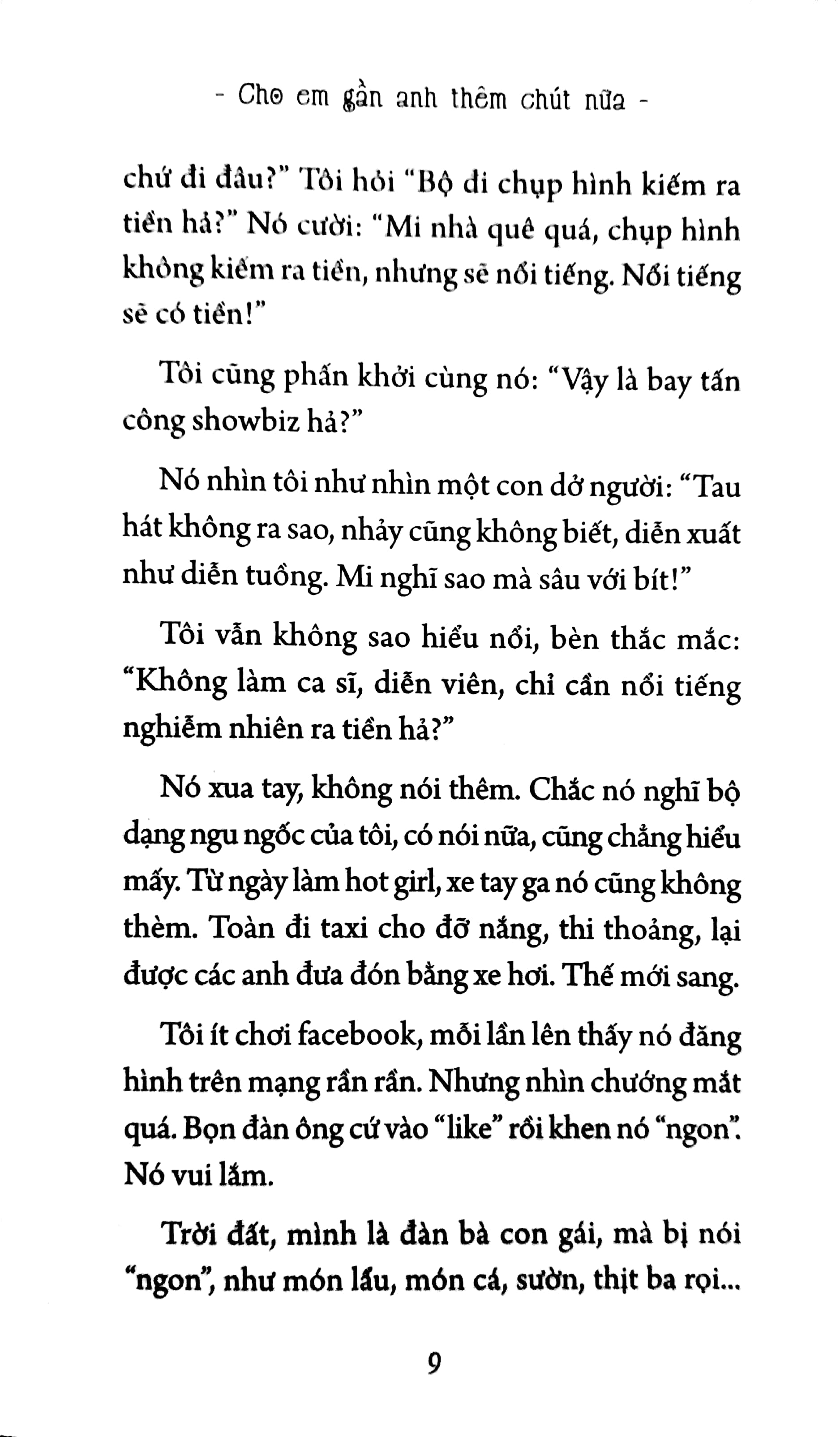 Fahasa - Cho Em Gần Anh Thêm Chút Nữa (Tái Bản 2018)