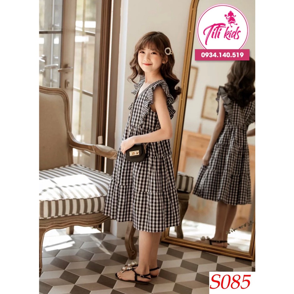 Váy Bé Gái Thu Đông Thời Trang Cao Cấp V085