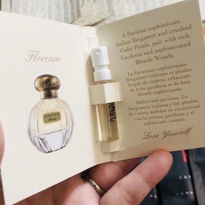 [CÓ BILL US] Vial Sample mẫu thử nước hoa Tocca Florence EDP 1.5ml