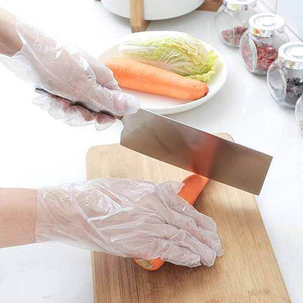 Set 100 Găng Tay Nilon Dùng 1 Lần Tiện Dụng