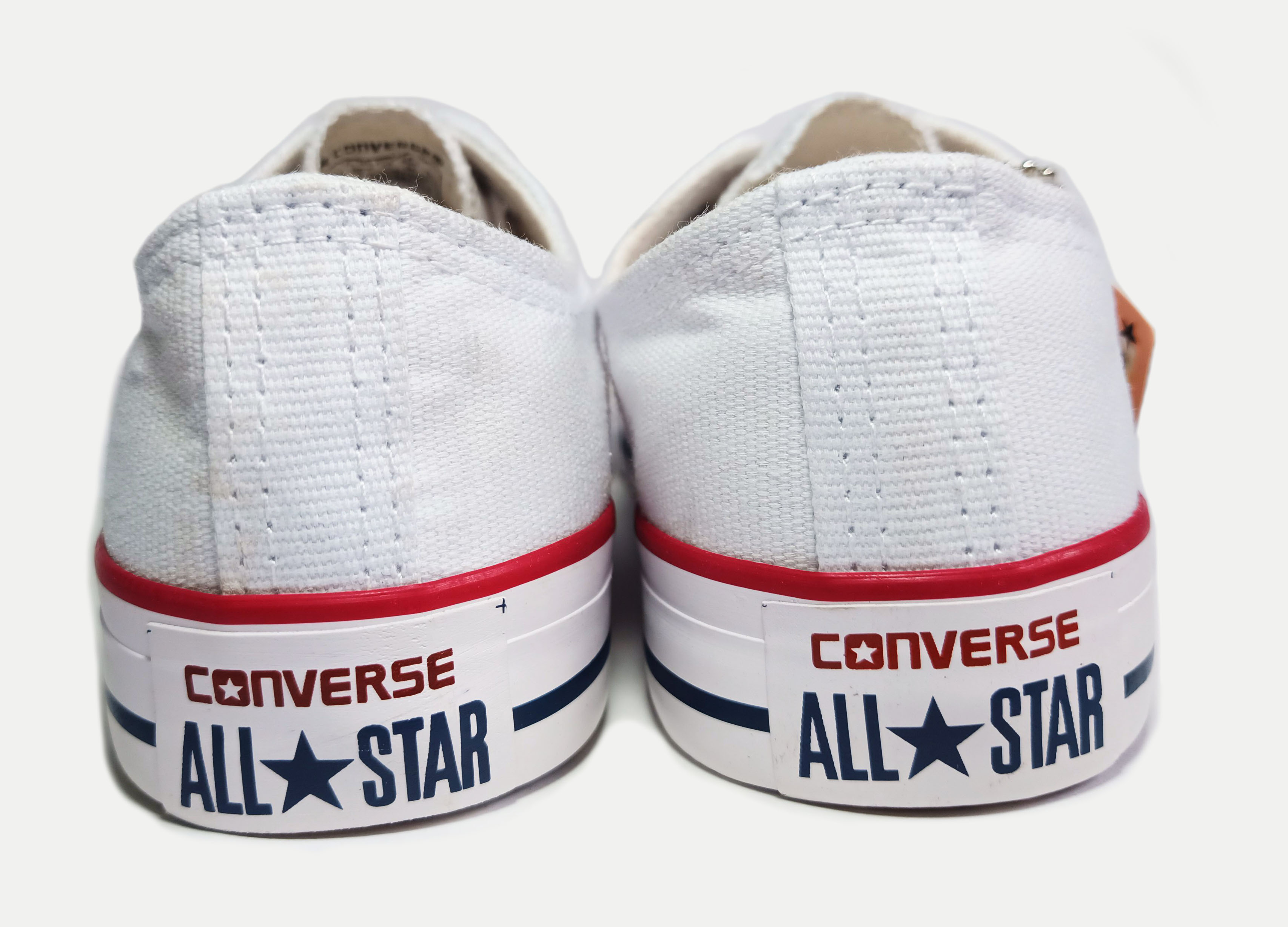 Giày Converse trắng cổ thấp [MS22]