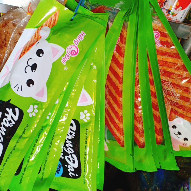 COMBO 10 GÓI SNACK MÈO YÊU CÁ HẰNG ĐẠI