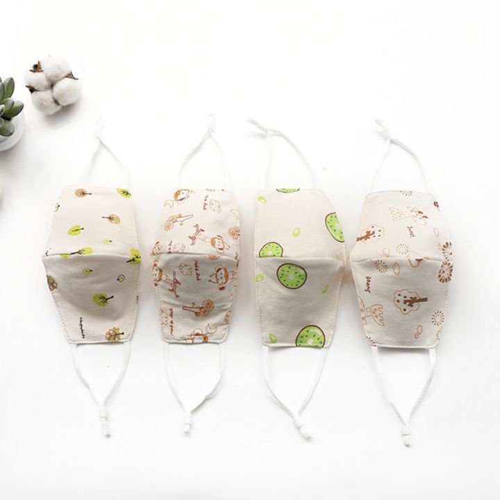 Khẩu trang vải cho bé 2 lớp 100% COTTON