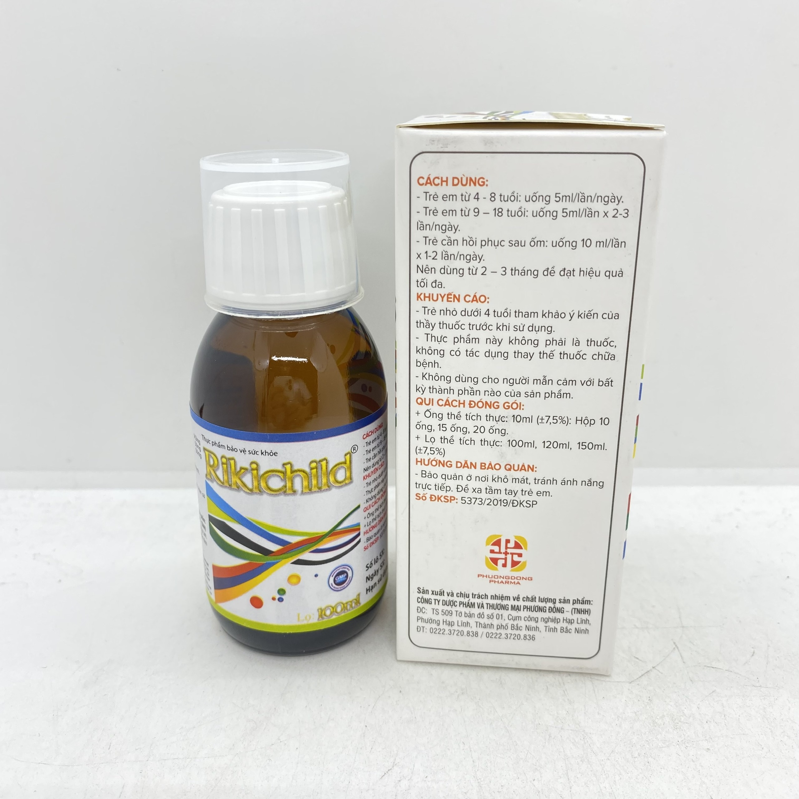 Siro Kẽm Rikichild lọ 100ml