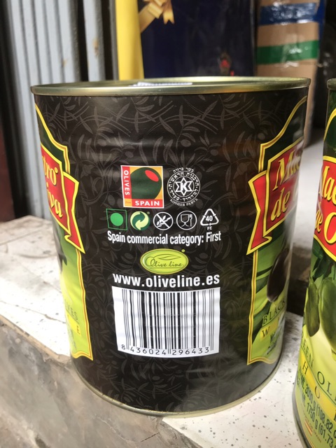 Quả oliu đen nguyên trái 3kg loreto