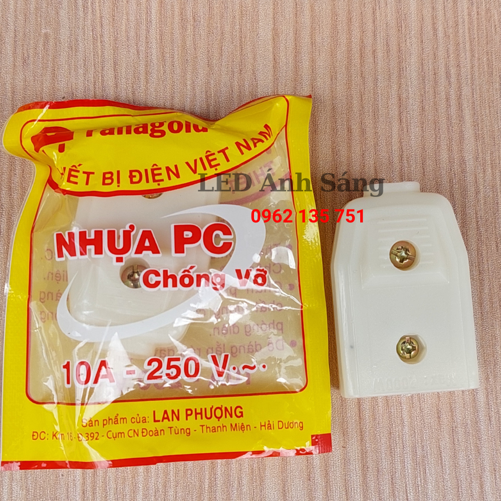 Combo 10 phích cắm 4 ly, phích nối âm Fanagold