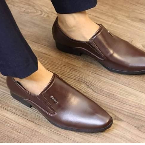 Giày Tây Nam Không Dây Lịch Lãm PQ101