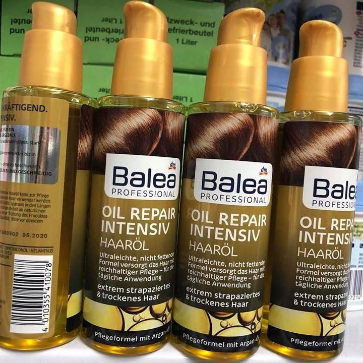 Tinh dầu dưỡng tóc Balea chai 100ml (mẫu 2018)