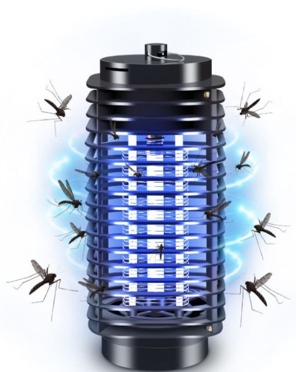 Đèn Bắt Muỗi Côn Trùng hình tháp 3D TOWER ( Đèn Bắt Muỗi Đen )