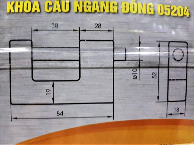 [HCM]khóa việt tiệp chống cắt