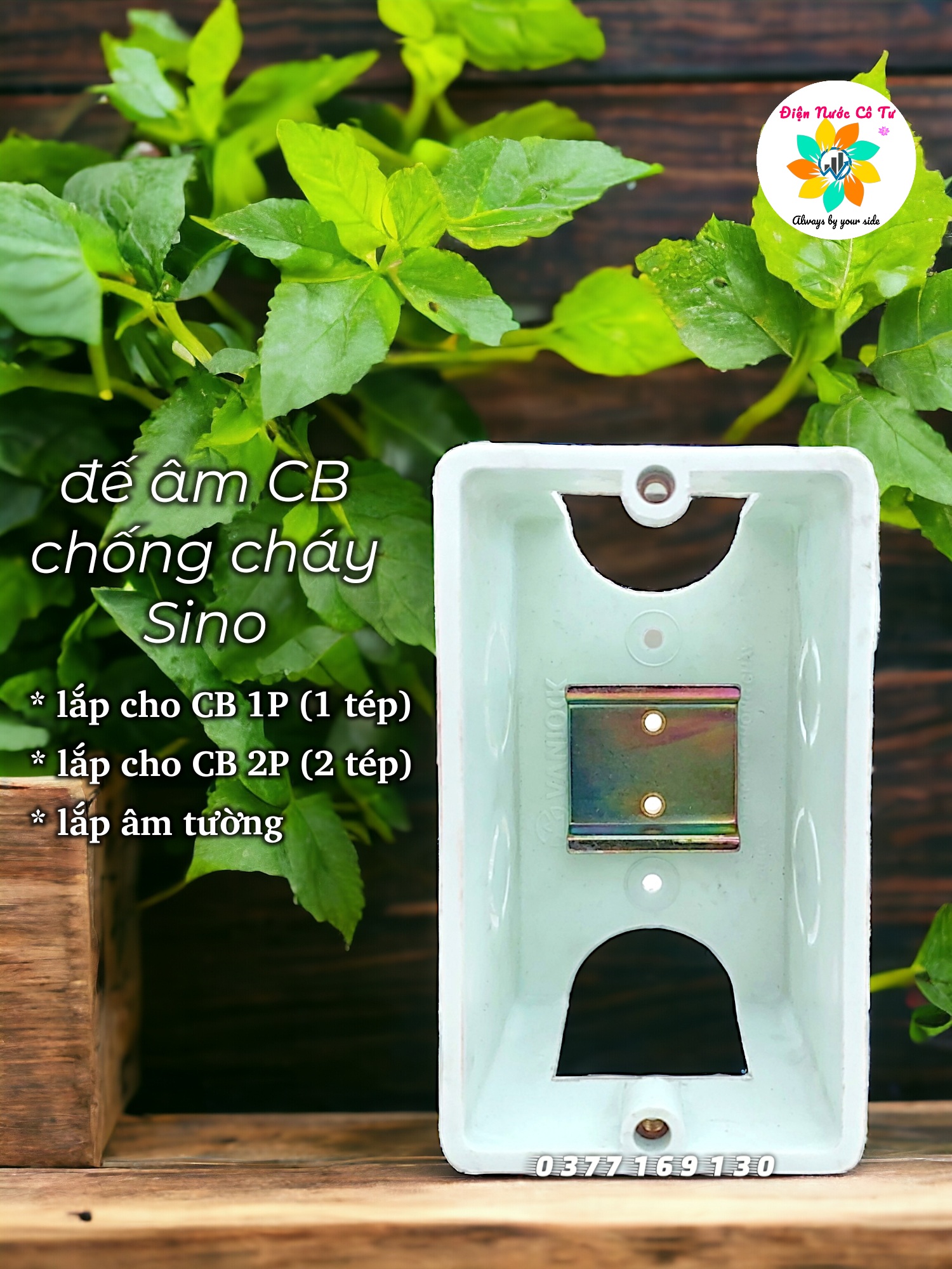 Đế Âm Đế Nổi Sino - Đế lắp cho ổ cắm điện mặt công tắc các loại