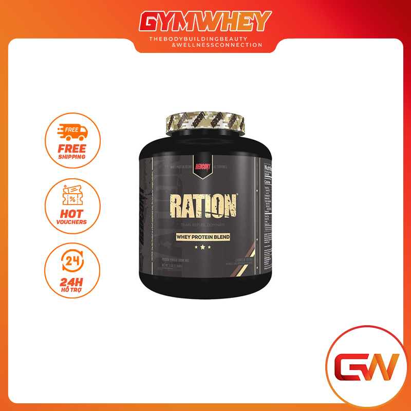 Redcon1 whey blend ration sữa hỗ trợ tăng cân, tăng c ơ 5lbs