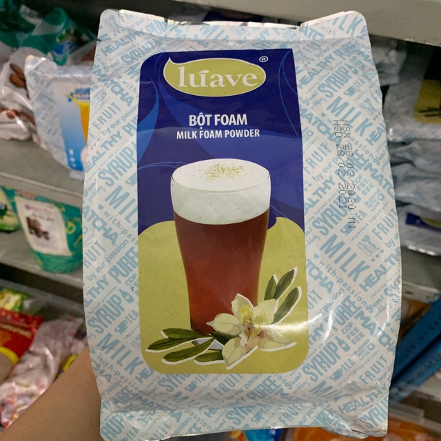 [HCM]Bột milk foam Luave-STrắng
