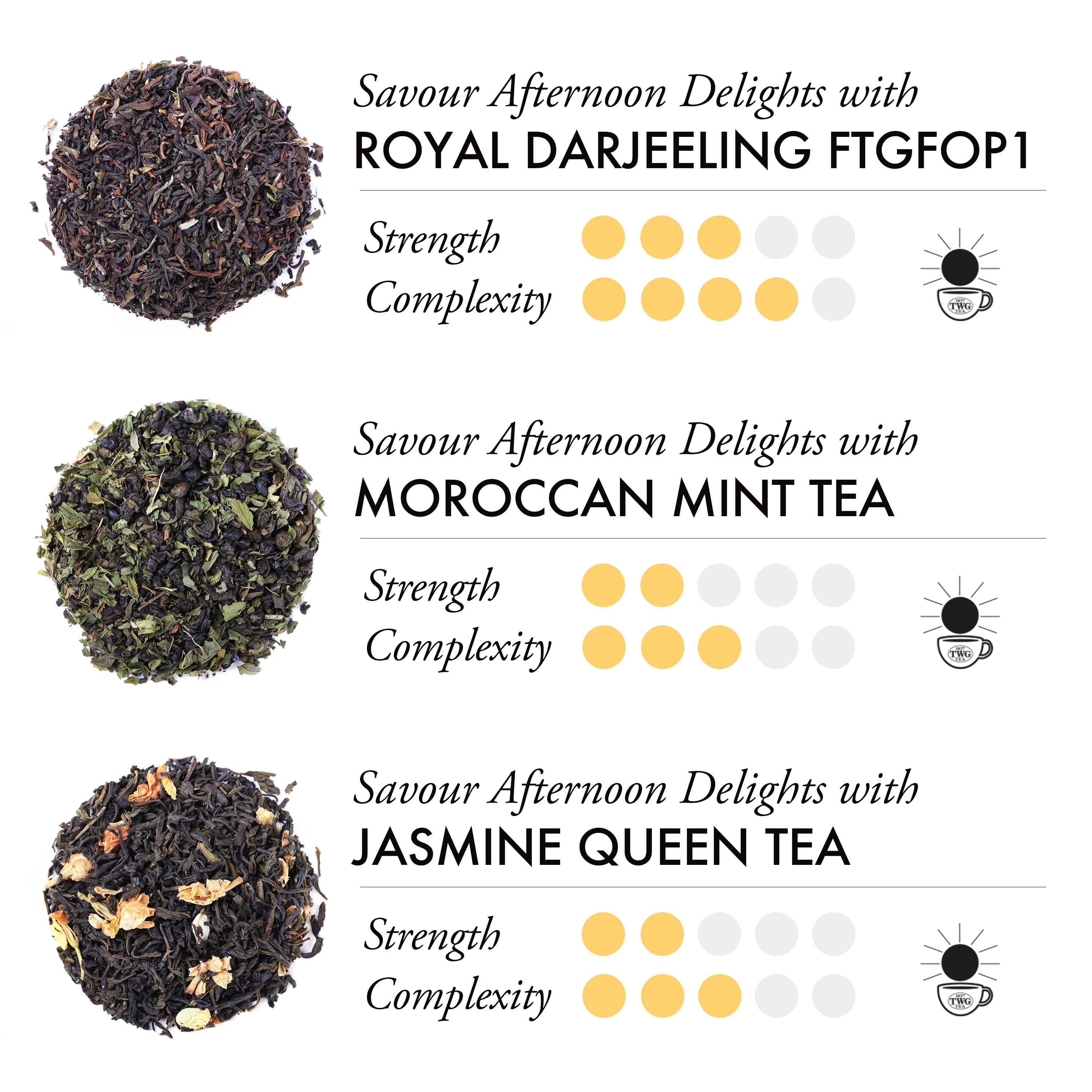 Trà TWG Tea - Around The Glo-be Tea Selection (2.5g x 30 túi lọc)