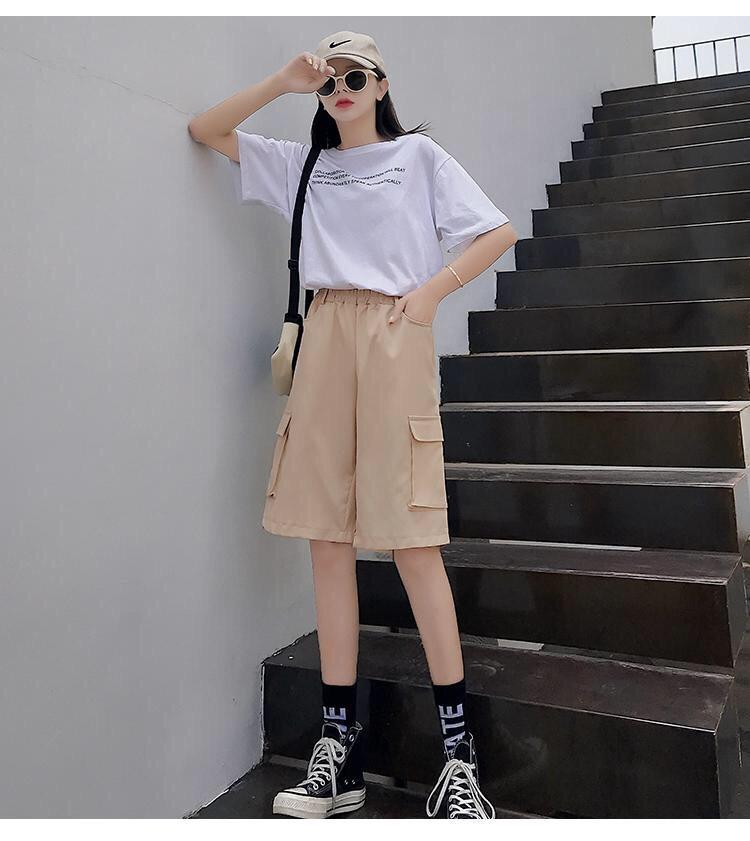 quần lững nữ túi hộp cá tính