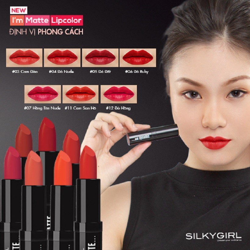 Son Lì Siêu Mịn Silkygirl Omg