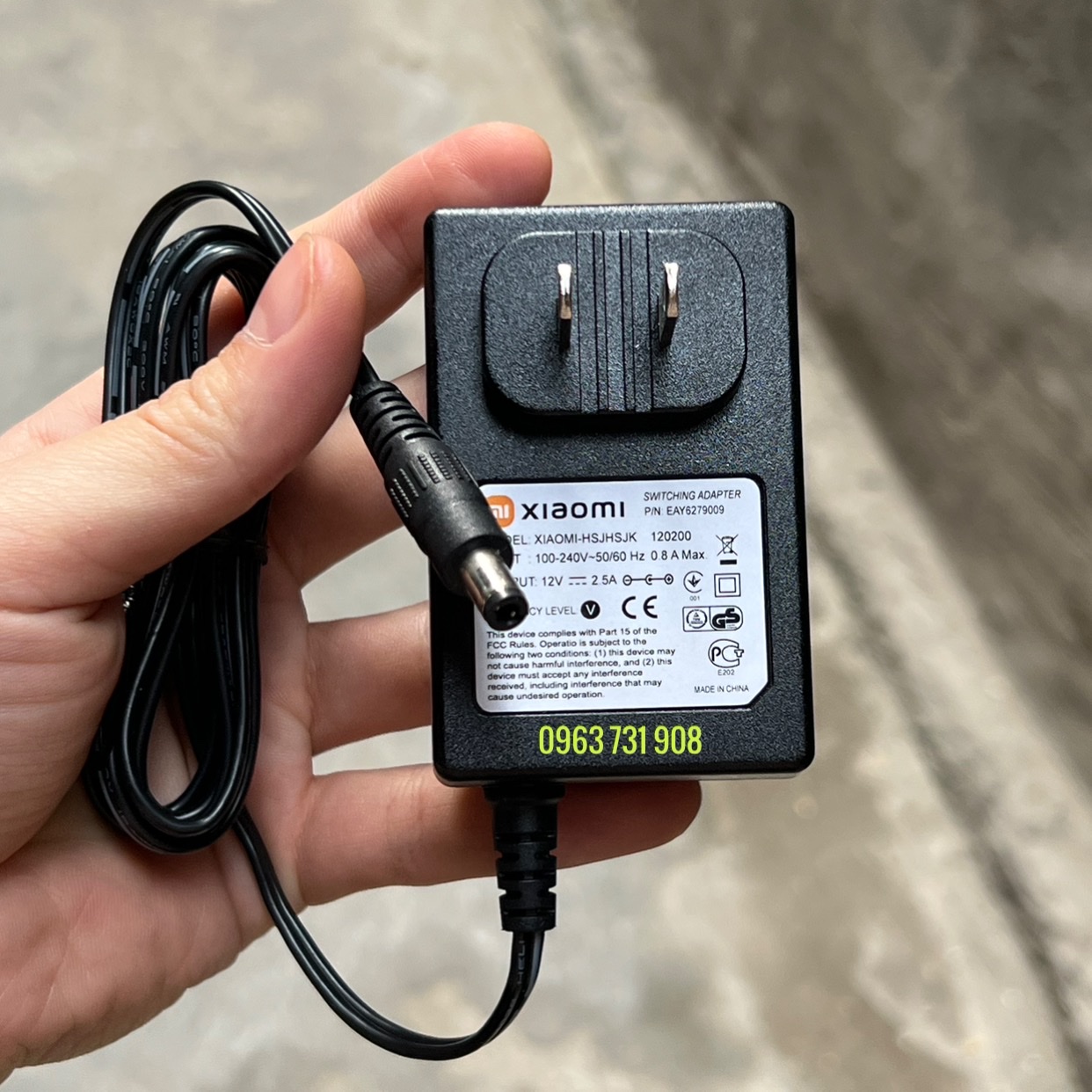 Cục nguồn màn hình Atas 12v 2.5A
