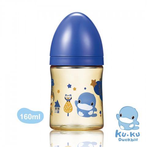 bình sữa cổ rộng nhựa ppsu 160ml KUKU ku5856