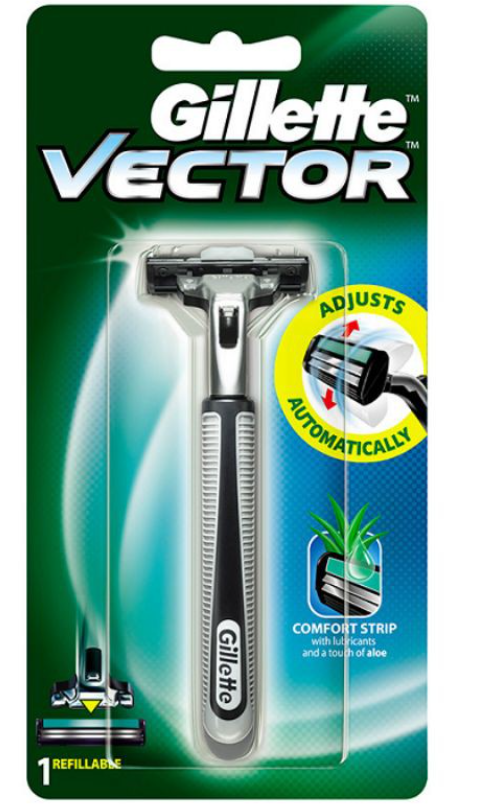 Dao Cạo Râu Gillette Vector - Gillette Vector Chính Hãng