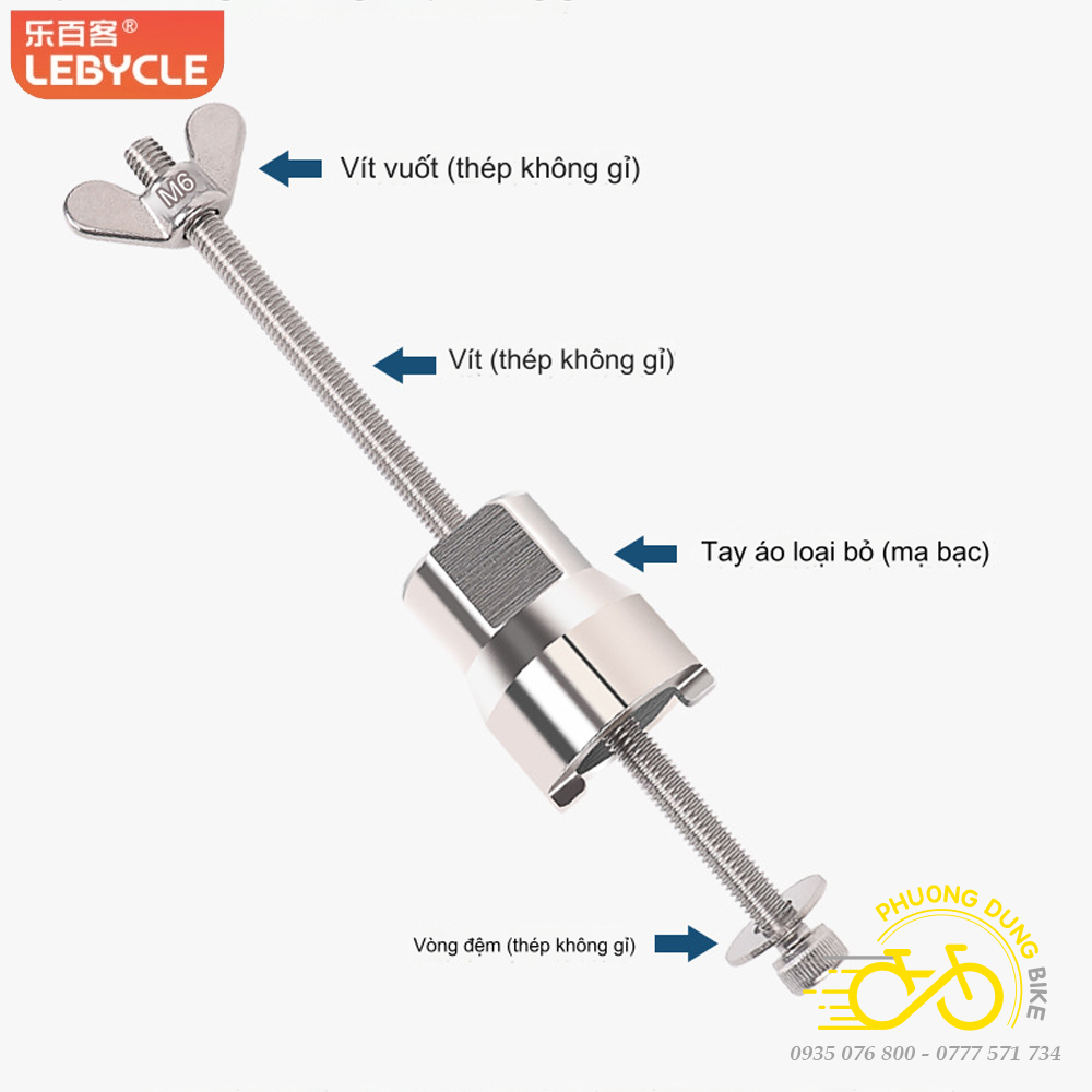 Dụng cụ tháo mở cối líp xe đạp LEBYCLE
