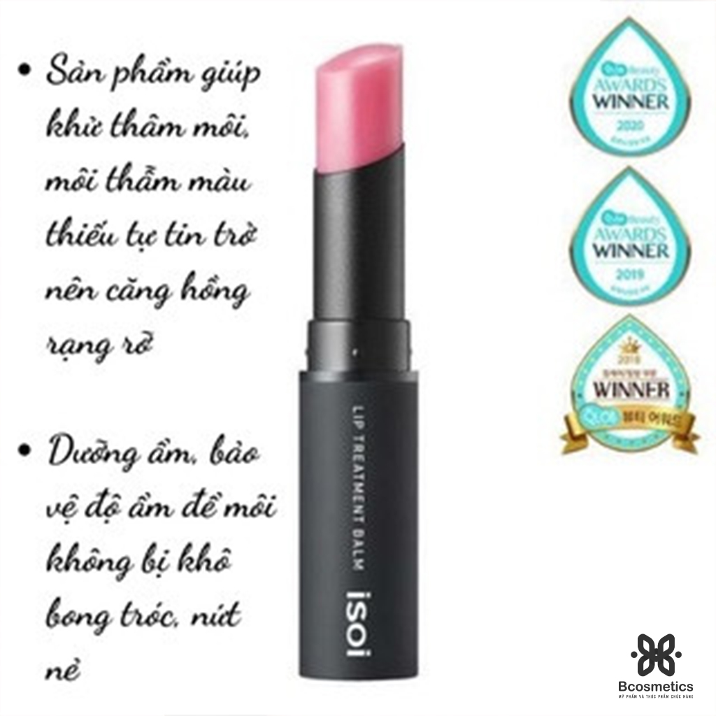 Son dưỡng Isoi khử thâm môi, dưỡng ẩm
