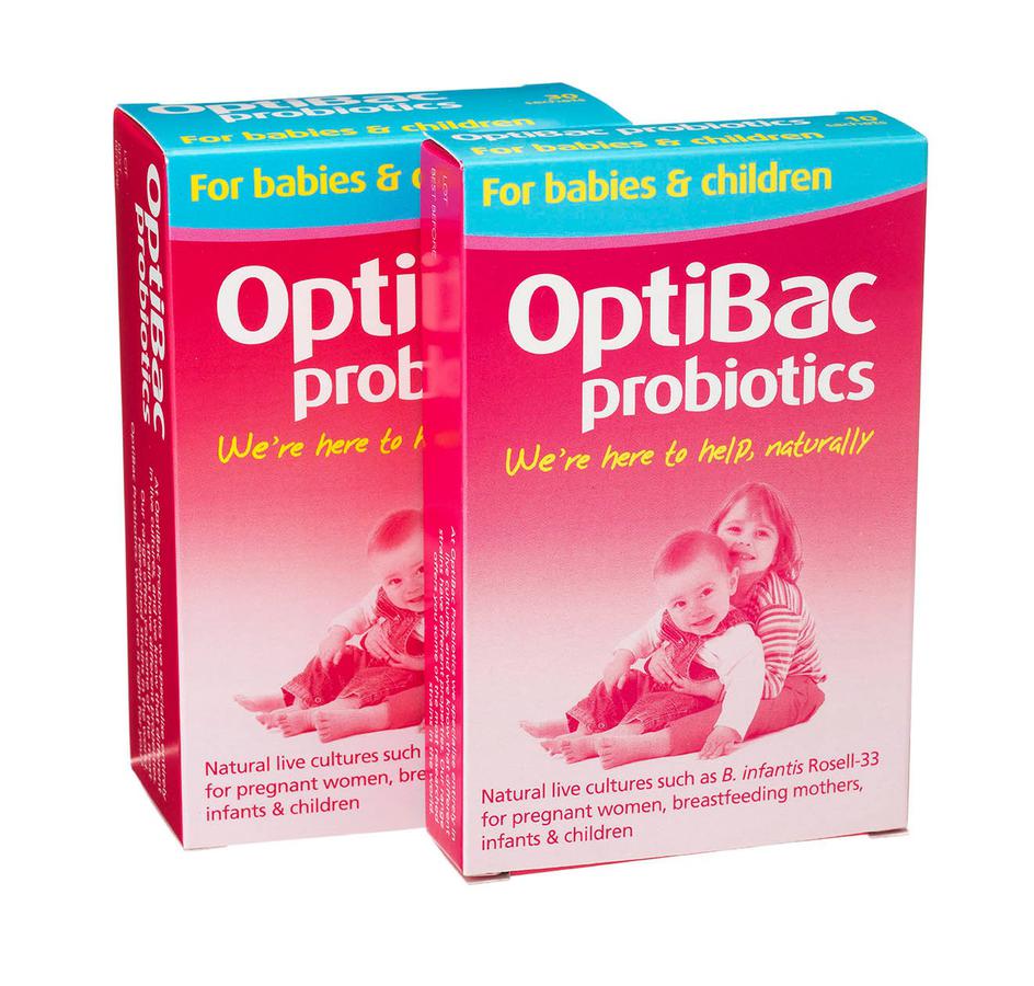 Men Vi Sinh Optibac Hồng Cho Bà Bầu, Trẻ Sơ Sinh