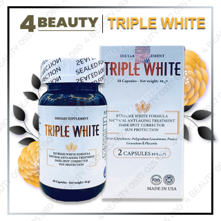 Viên uống Triple white - Giúp trắng sáng da - 50 viên thumbnail