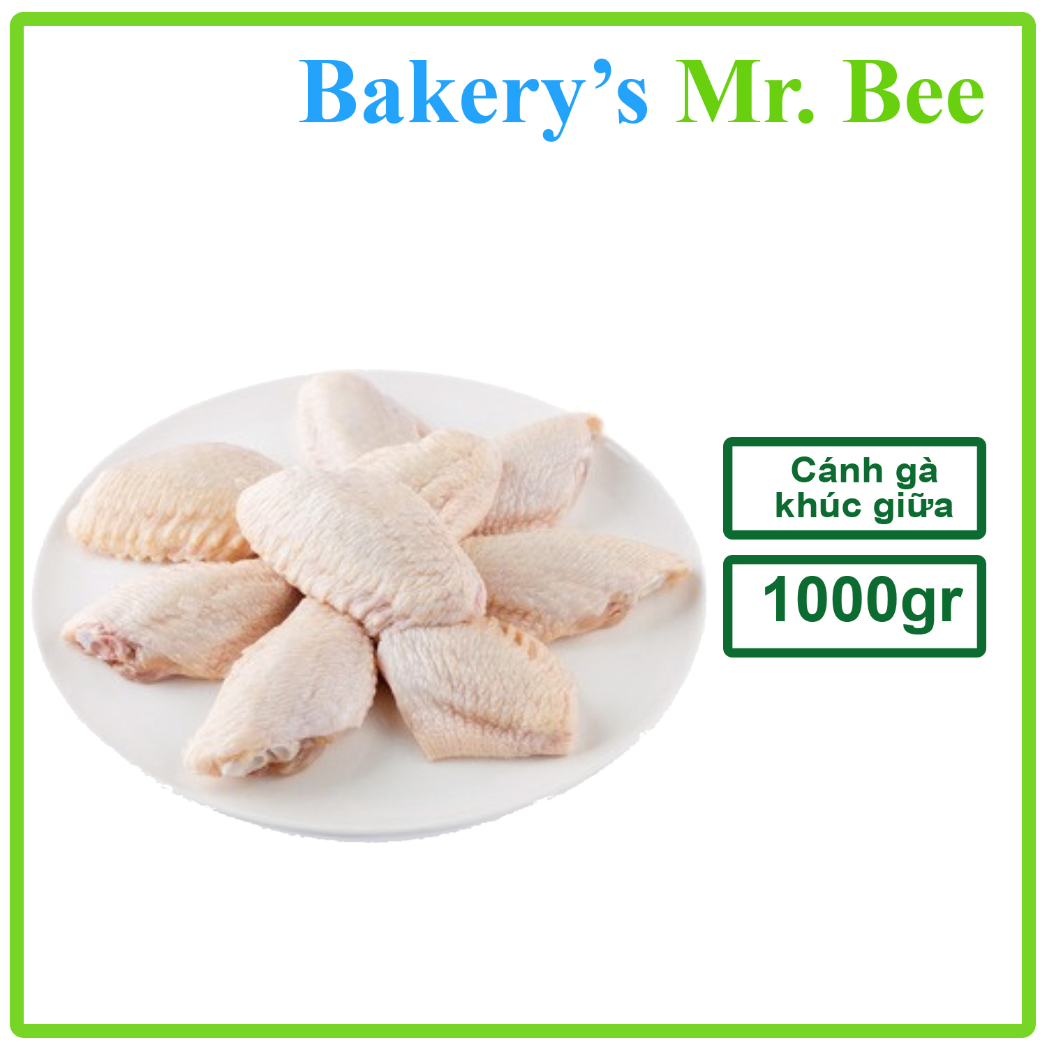 [Chỉ giao HCM] – Cánh Gà Khúc Giữa làm sạch – 1kg