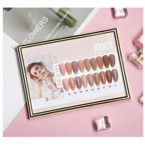 Sơn Gel As mã ALB 15ML - Chai đỏ