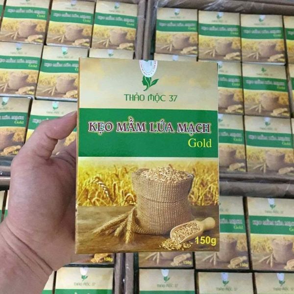 combo 10 hộp Kẹo mầm lúa mạch GOLD - Thảo mộc 37