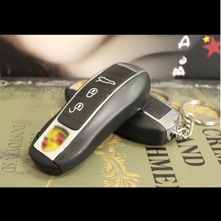 Bật lửa gas móc khóa hình Remote xe Porsche TH165 Gia Phú