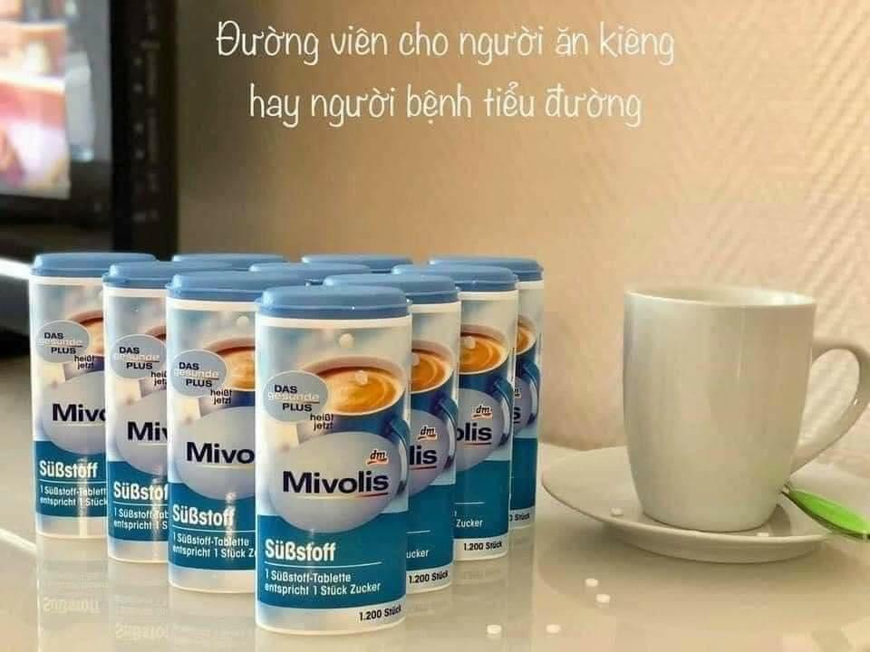 Đường ăn kiêng Mivolis 1200 viên- HÀNG ĐỨC